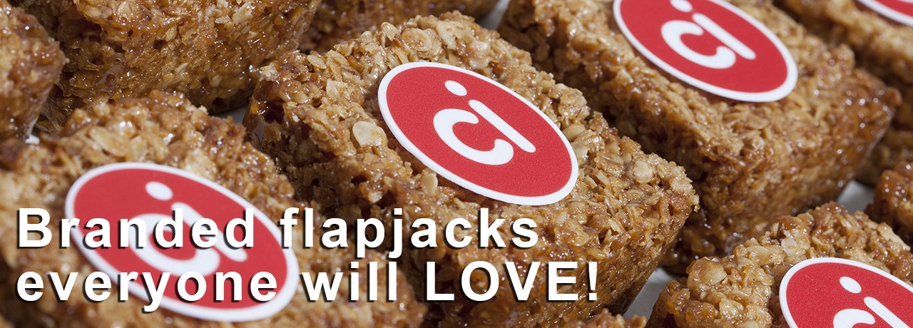 Branded flapjacks everyone will LOVE!